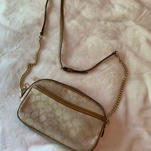 Coach cross body bag